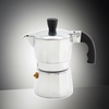 image:imageImusa 3 Cup Stovetop Espresso Maker with Heart Shaped Knob SilverSilver