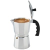 image:imageImusa 3 Cup Stovetop Espresso Maker with Heart Shaped Knob SilverSilver