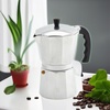 image:imageImusa 3 Cup Stovetop Espresso Maker with Heart Shaped Knob SilverSilver