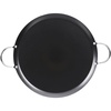 image:imageIMUSA 11in Carbon Steel Nonstick Round Comal with Metal Handles BlackMetal Handles