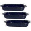 image:imageIMUSA 135x10in H Cajun Cast Aluminum RoasterBaking pan12 x 78 Pack of 3