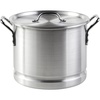 image:imageIMUSA Big 40 Qt Tamale Steamer Vaporera Stock Pot Aluminum Tamalera 10 Gallons24 Quarts