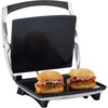image:imageIMUSA Stainless Steel Panini Press Electric with Adjustable Temperature Settings and Nonstick Plates 1200W12 x 10 inches Pack of 1