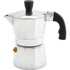 image:imageImusa 3 Cup Stovetop Espresso Maker with Heart Shaped Knob SilverSilver