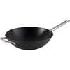 image:imageImusa LCI19008 USA 14 Light Cast Iron Wok Preseasoned NonStick with Stainless Steel Handles Cookware Black