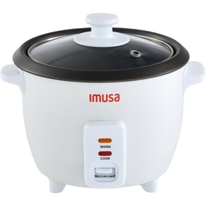 image:imageIMUSA 10cup Deluxe Stainless Steel Electric Rice Cooker with Steam Tray3 Cups