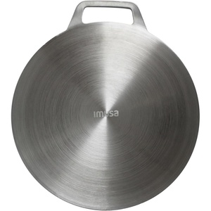 image:imageIMUSA 11 in Steel Comal Griddle Pan Blue Enamel Speckled Finish Stovetop Tortilla Pan for Gas Electric Stoves Pancake Griddle Mexican Cooking Flat Skillet with HandleAluminum