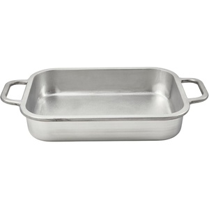 image:imageIMUSA 135x10in H Cajun Cast Aluminum RoasterBaking pan135 x 10 Pack of 1