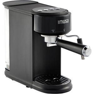 image:imageIMUSA 20 Bar Espresso Machine with Milk Frother Compact 12 Cup Espresso amp Cappuccino Maker Thermoblock Fast Heating Coffee Machine Hot amp Iced Latte Macchiato amp Mocha Maker Matte AlmondBlack