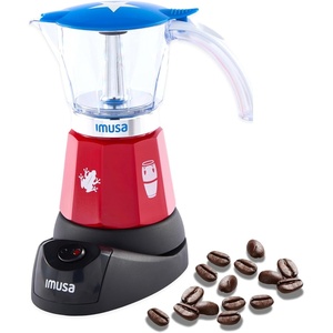 image:imageIMUSA 3 or 2cup Electric Espresso Maker PurpleBoriqua