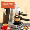 image:imageIMUSA 4cup Electric Bistro Espresso Cappuccino Maker SilverBistro