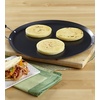 image:imageIMUSA USA IMU52015 Carbon Steel Oval Shaped ComalGriddle 17Inch BlackMetal Handles