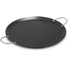 image:imageIMUSA USA IMU52015 Carbon Steel Oval Shaped ComalGriddle 17Inch BlackMetal Handles