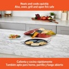 image:imageIMUSA USA IMU52015 Carbon Steel Oval Shaped ComalGriddle 17Inch BlackMetal Handles
