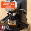image:imageImusa 4 Cup Epic Electric EspressoCappuccino Maker Cafe Cubano Cortadito Colada Cafe con Leche BlackBlack