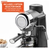 image:imageImusa 4 Cup Epic Electric EspressoCappuccino Maker Cafe Cubano Cortadito Colada Cafe con Leche BlackBlack