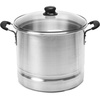image:imageIMUSA USA MEXICANA410 Aluminum Steamer with Glass Lid 10Quart Silver 10Qt28Quart